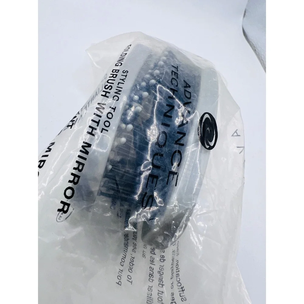 Avon Advance Techniques‎ Folding Brush With Mirror 2000 Y2K NOS Sealed Beauty